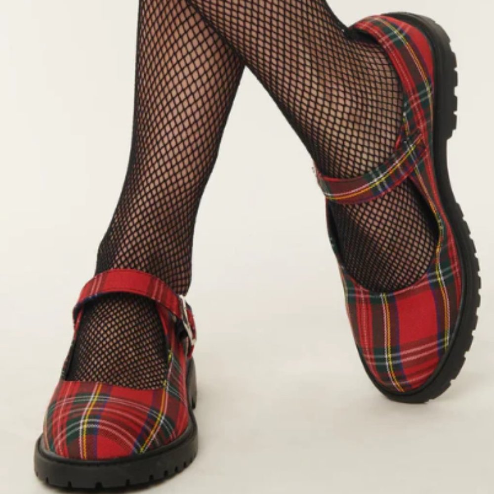 BRAND NEW Unique Vintage Plaid Mayjane's